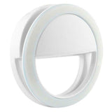 Portable mini mobile phone LED retardateur flash lens beauty fill light For self-timer smart phone Selfie remplir la lumière