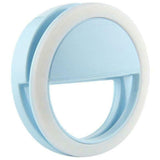 Portable mini mobile phone LED retardateur flash lens beauty fill light For self-timer smart phone Selfie remplir la lumière