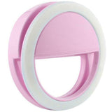 Portable mini mobile phone LED retardateur flash lens beauty fill light For self-timer smart phone Selfie remplir la lumière