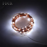 LED String Light Copper Wire Fariy Light,USB/Battery Operated Garland Decoration 2M 5M 10M Wedding Christmas Light Party Lights