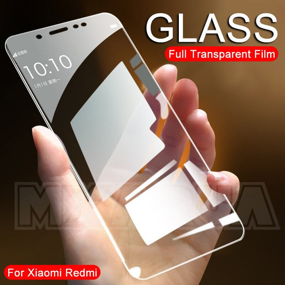 Protective Glass For Xiaomi Redmi 5 Plus 5A 4 4X 4A S2 K20 Tempered Screen Protector Glass on the Redmi Note 4 4X 5 5A Pro Film