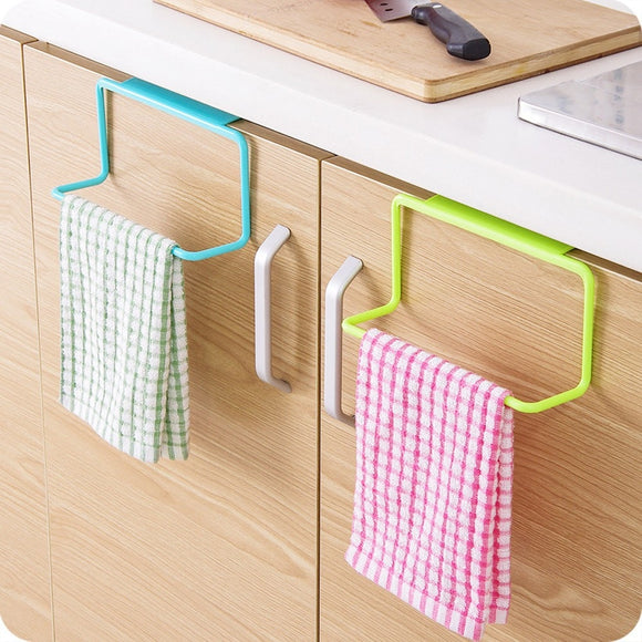 towel racks for bath Kitchen high quality Towel Rack Hanging Holder Organizer Bathroom Cabinet Cupboard Hanger 8.30