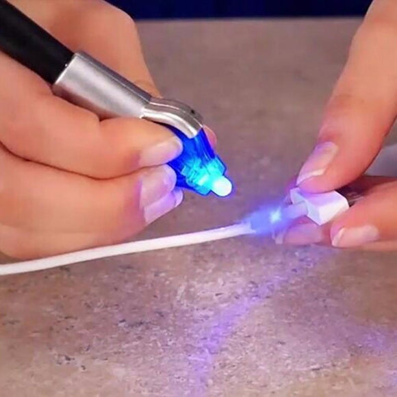 New Super Powered Liquid Plastic Welding 5 Second Fix Uv Light Mobile Phone Repair Tool With Glue