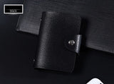 New PU Leather Function 24 Bits Card Case Business Card Holder Men Women Credit Passport Card Bag ID Passport Card Wallet H088