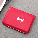 New PU Leather Function 24 Bits Card Case Business Card Holder Men Women Credit Passport Card Bag ID Passport Card Wallet H088