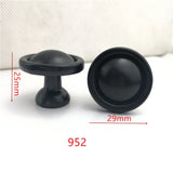 Zinc Alloy Black Cabinet Handles American style Kitchen Cupboard Door Pulls Drawer Knobs Fashion Furniture Handle Hardware